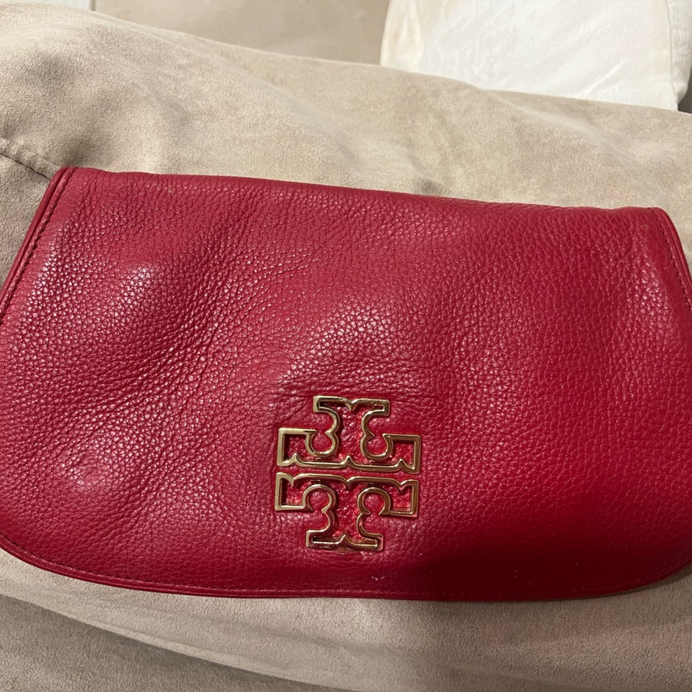 Tory butch clutch “authentic” no scratches
